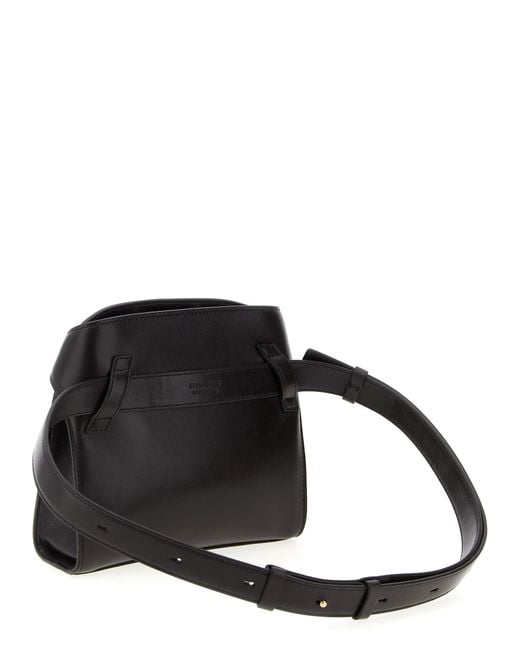 Ferragamo Black €˜Hug Bb S†Belt Bag for men