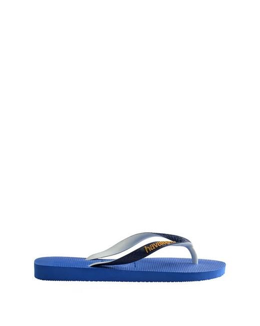 Havaianas Blue Top Mix Waterproof Flip Flops, Brand Size 41/42 Us for men