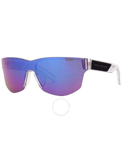 Dior Blue Shield Sunglasses Dm40021u-y 002 99 for men
