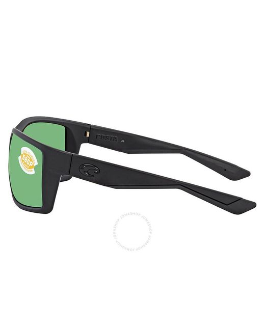 Costa Del Mar Reefton Green Mirror Polarized Polycarbonate Sunglasses Rft 01 Ogmp 64 for men