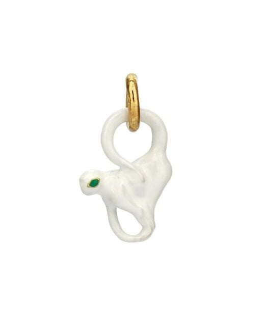Bottega Veneta Metallic Monkey Jewelry Charm