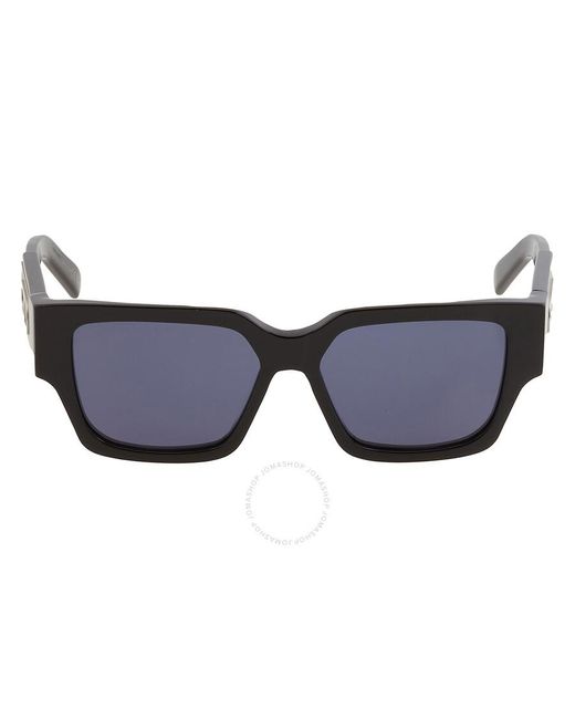 Dior Blue Square Sunglasses for men