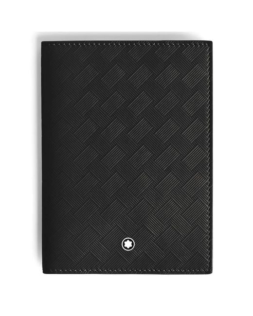 Montblanc Black Extreme 3.0 Leather Passport Holder