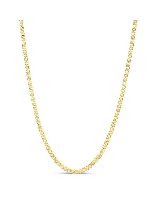 Tresorra Metallic 14K Bismark Chain Necklace
