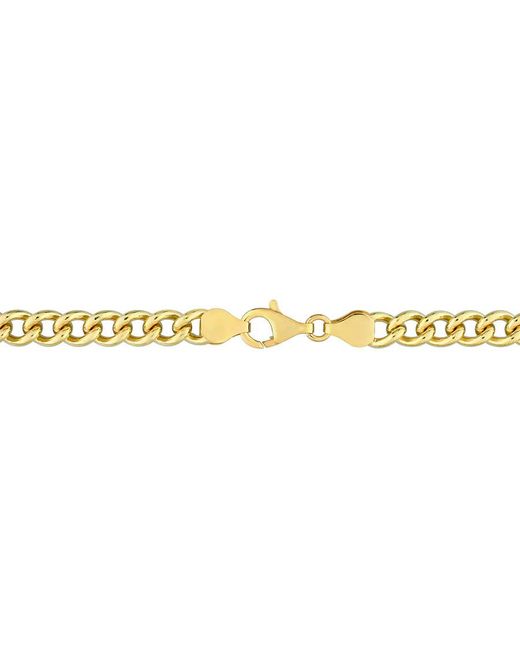 Amour Metallic 6.5Mm Curb Link Chain Bracelet for men