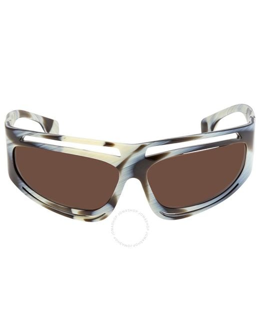 Burberry Dark Brown Wrap Sunglasses Be4342 393773 65