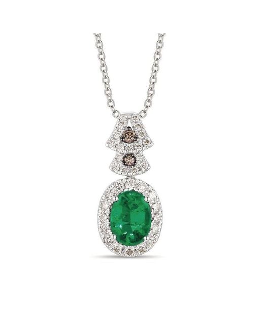 Le Vian Green Ladies Garden Party Collection Necklaces Set