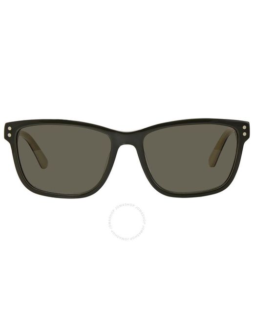 Calvin Klein Brown Green Square Sunglasses Ck18508s 311 57 for men
