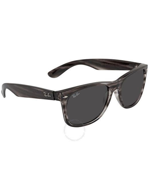 Ray-Ban Gray New Wayfarer Color Mix Dark Sunglasses