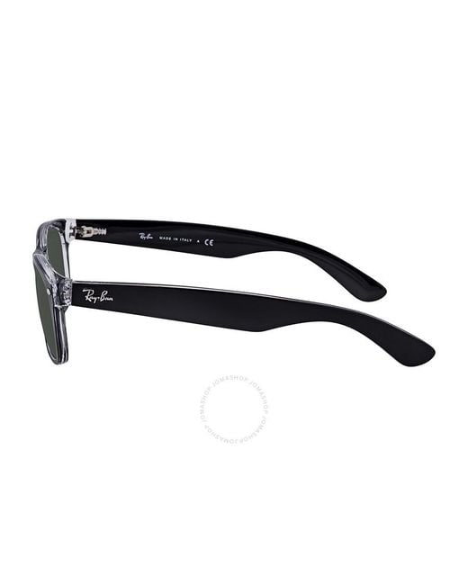 Ray-Ban Brown New Wayfarer Color Mix Classic G-15 Sunglasses Rb2132 6052 52