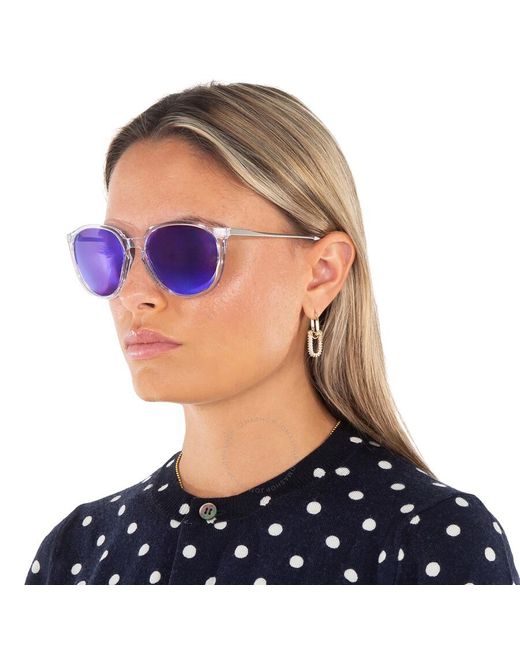 Oakley Sielo Prizm Violet Round Sunglasses Oo9288 928807 57