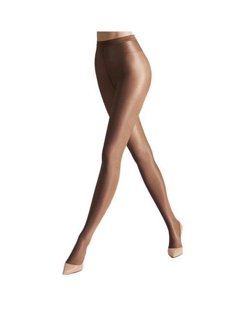 Wolford Neon 40 Semi-sheer Tights in Brown