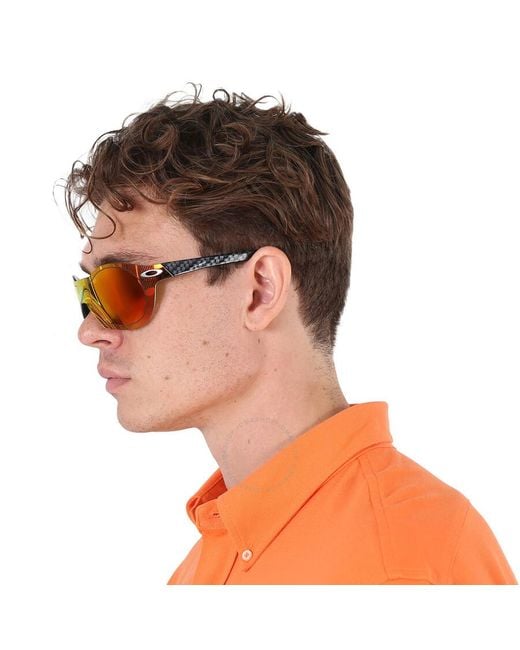 Oakley Pink Resubzero Prizm Shield Sunglasses Oo9098 909802 48