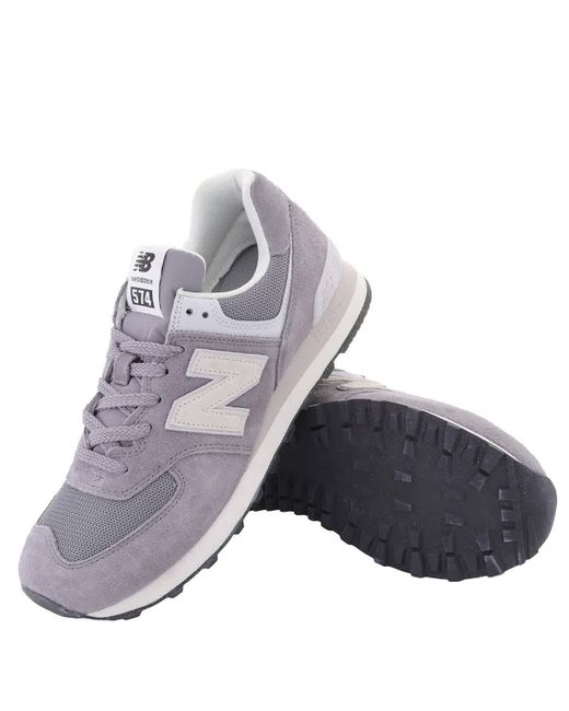 New Balance Gray 574 Low-top Sneakers for men
