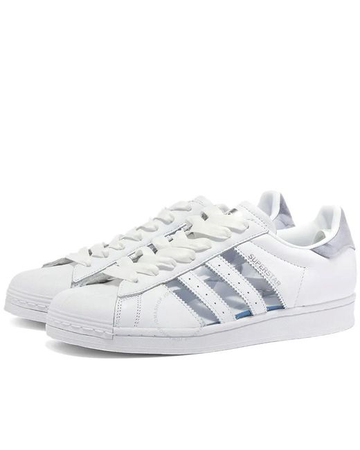 Adidas Superstar Cloud White/grey Basketball Sneakers