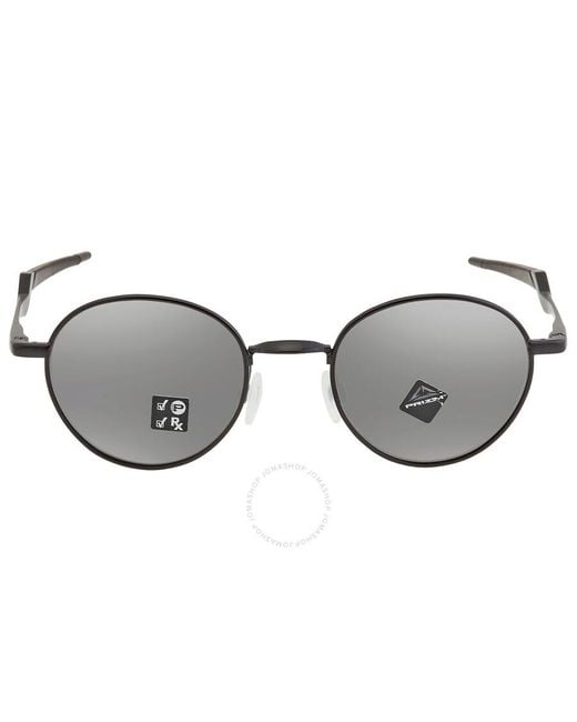 Oakley Gray Terrigal Prizm Polarized Round Sunglasses Oo4146 414604 51