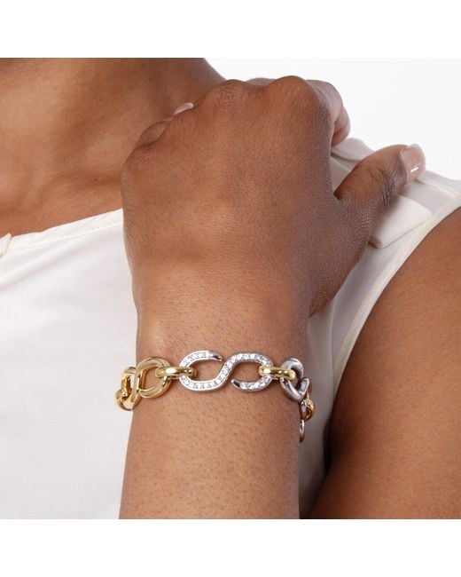 Swarovski Metallic Dextera T-Bar Bracelet