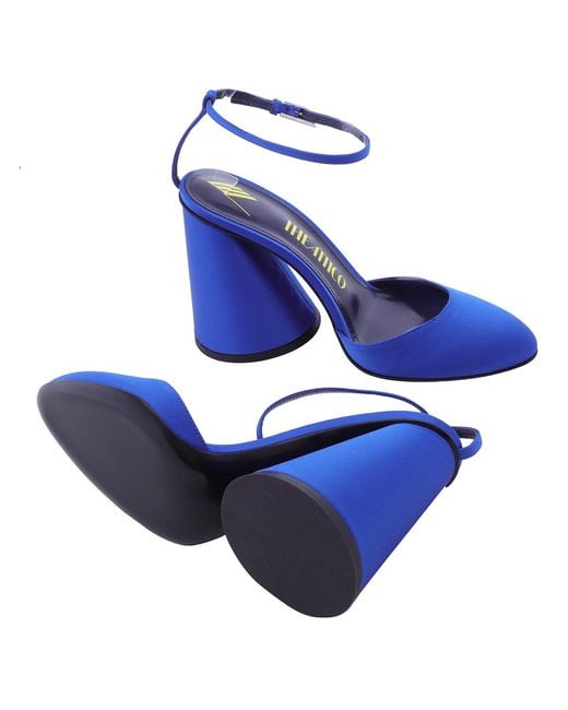 The Attico Blue Ladies Cobalt Luz Slingback Pumps