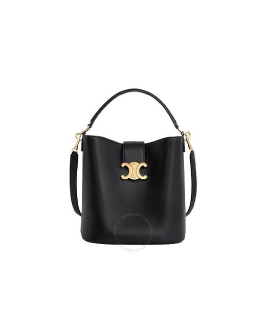 Céline Black Medium Bucket Louise