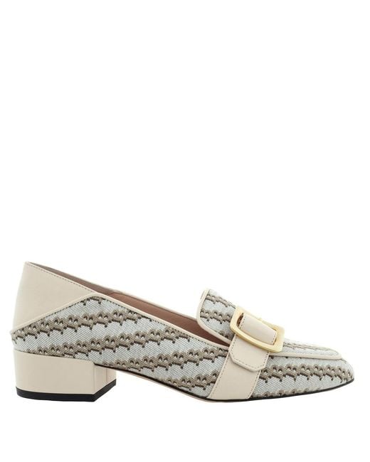 Bally Multicolor Marcella Janelle Buckle Pumps, Brand Size 35 Us