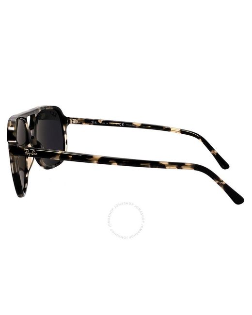 Ray-Ban Gray Bill Black Aviator Sunglasses