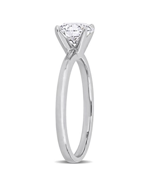Created Forever White 1Ct Tdw Lab-Created Diamond Solitaire Engagement Ring