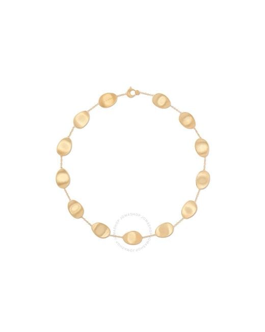 Marco Bicego Metallic Lunaria Collection 18k Yellow Gold Short Necklace Cb2099 Y 02