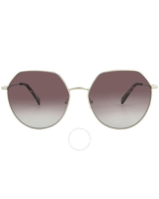 Longchamp Brown Irregular Sunglasses Lo154s 727 60