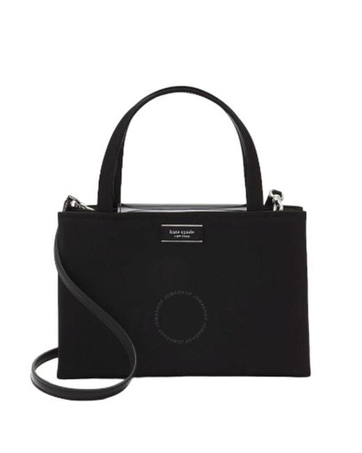 Kate Spade Black Sam Icon Leather Mini Tote