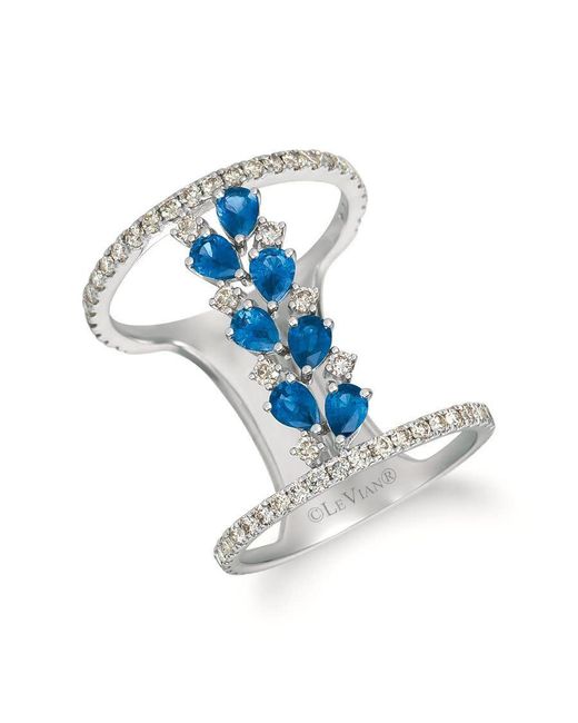 Le Vian Ladies Blueberry Sapphire Collection Rings Set