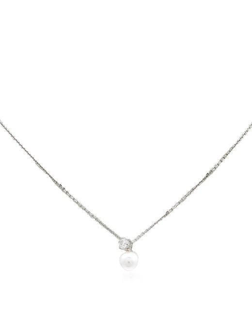 Swarovski Brown Matrix Pendant Pendant Rhodium Shiny