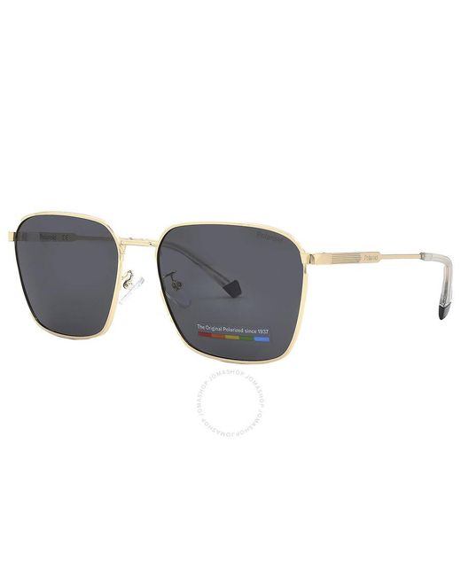 Polaroid Gray Core Polarized Grey Sport Sunglasses Pld 4120/g/s/x 0loj/m9 59 for men