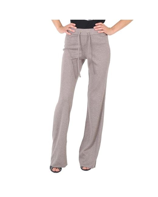Wolford Gray Ladies Wool Jersey Trousers