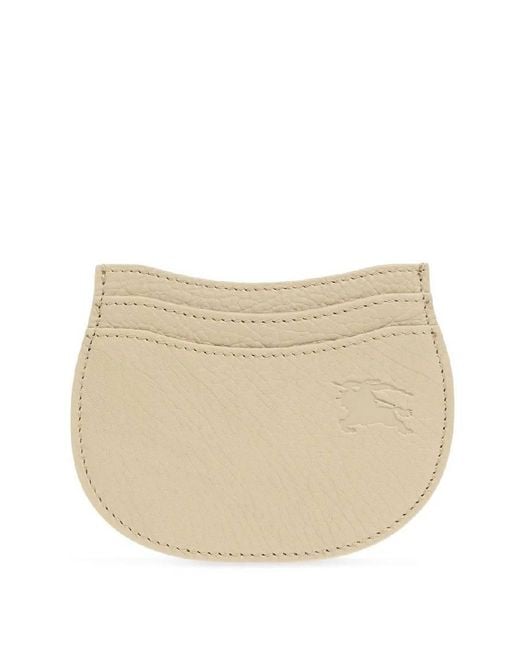 Burberry Natural Embossing Rocking Horse Logo Card Case for men
