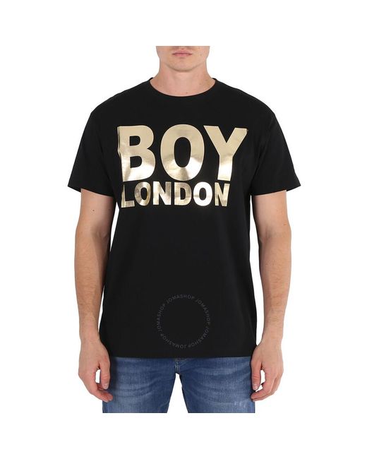 BOY London Black / Gold Tee for men