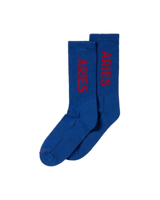 Aries Blue J'Adoro Socks for men