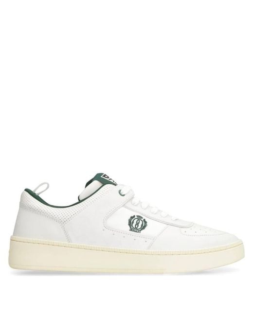 Bally White Riweira-Fo Panelled Low-Top Sneaker, Brand Size 40 Us Size 7 for men