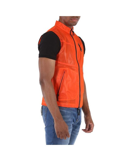 A_COLD_WALL* Orange Rich Trellick Gilet Vest for men