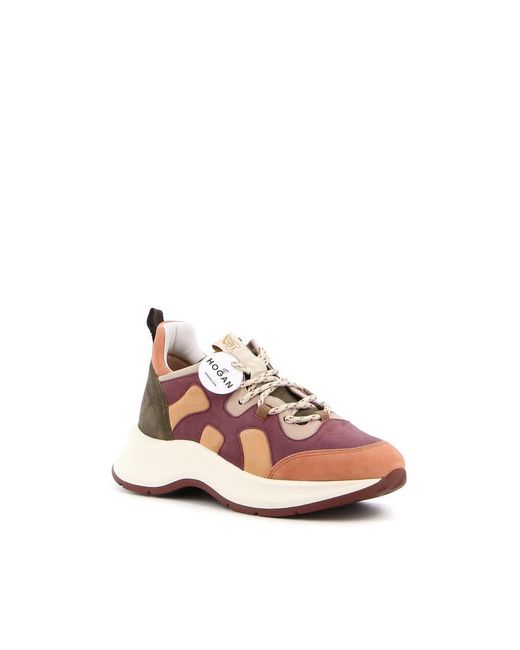 Hogan Pink Ladies Sneakers, Us