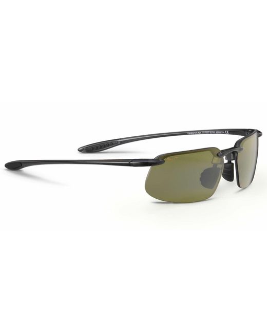 Maui Jim Kanaha Maui Ht Rectangular Sunglasses in Black Lyst