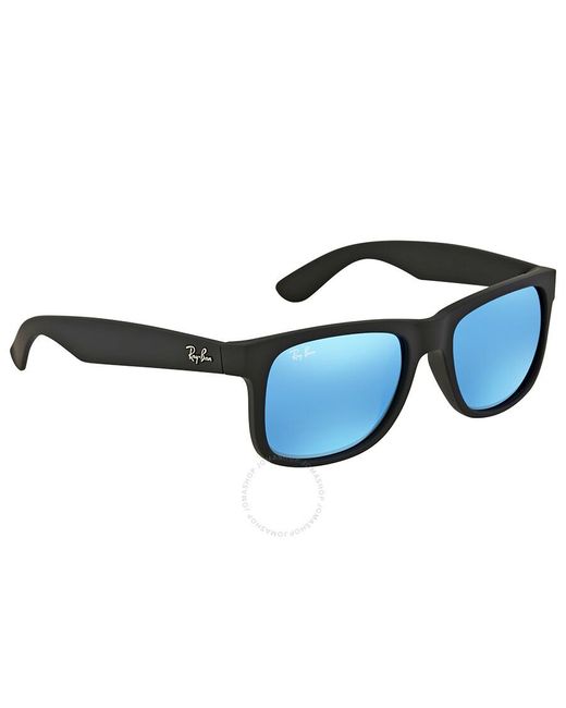 Ray-Ban Ray-ban Justin Color Mix Blue Mirror Lens Sunglasses Rb4165 622/55 for men