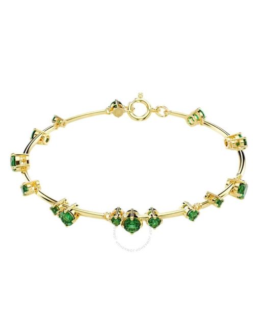 Swarovski Metallic Mixed Round Cut Constella Bangle