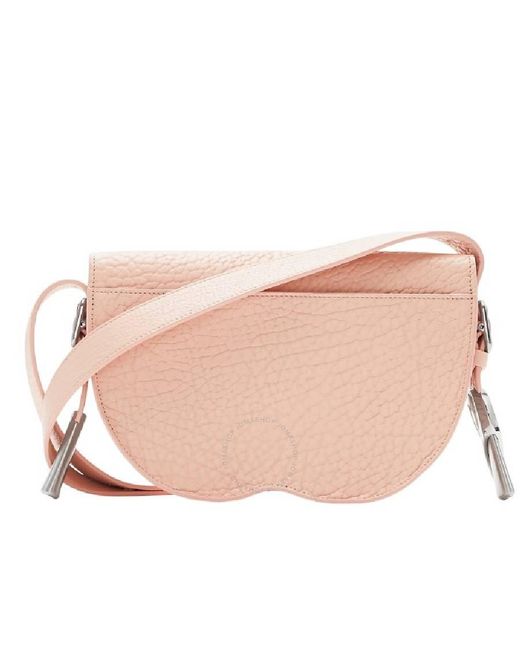 Burberry Pink Chess Leather Satchel
