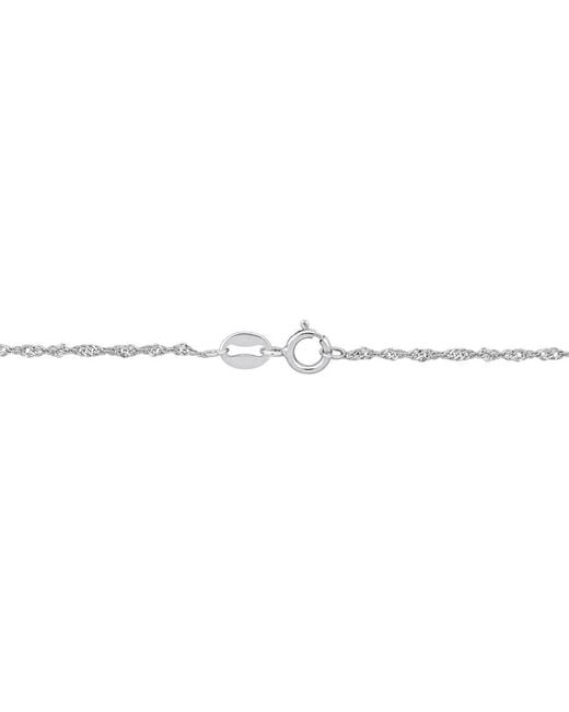 Amour Metallic Singapore Chain Necklace