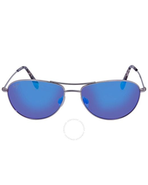 Maui Jim Baby Beach Blue Hawaii Pilot Sunglasses