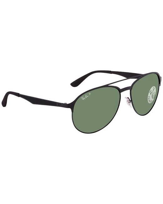 Ray-Ban Polarized Green Classic G-15 Aviator Mens Sunglasses  186/9a59 for men