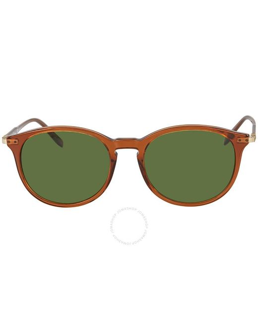 Ferragamo Green Round Sunglasses Sf911s 210 53 for men