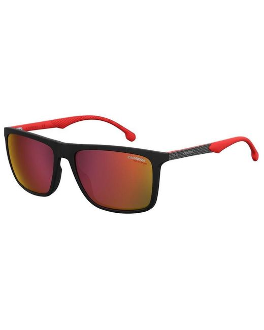 Carrera Red Rectangular Unisex Sunglasses 8032/s 0003/w3 57 Lyst
