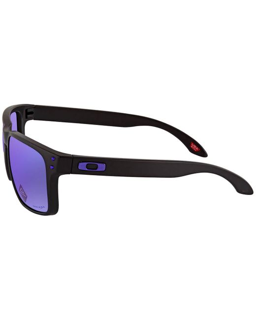 Oakley Blue Holbrook Prizm Violet Square Sunglasses Oo9102 9102k6 for men