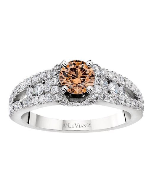 Le Vian Metallic Ladies Chocolate Bridal Rings Set